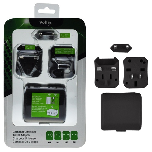 Voltix Travel Kit - Compact Universal Travel Adapter