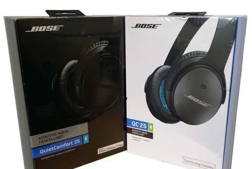 Bose QuietComfort 25 Acoustic Noise Cancelling Headphones Black