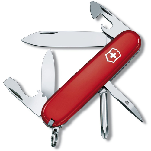 Victorinox Tinker Classic Pocket Knife (Red) With Sharpener
