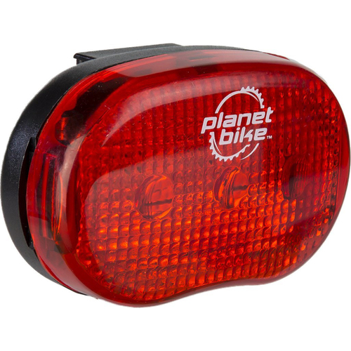 Planet Bike Blinky `3` 3-Led Rear Bicycle Light