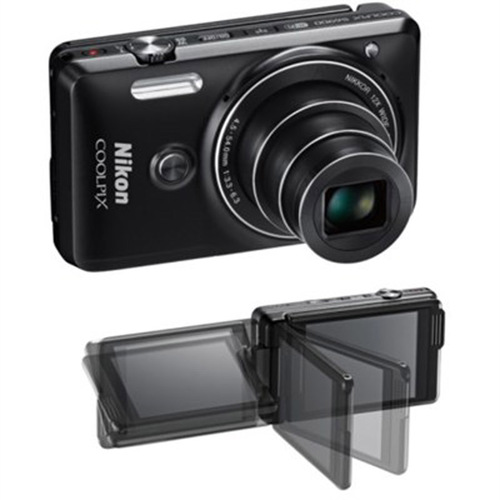 Nikon COOLPIX S6900 16MP Digital Camera w/ 12X Zoom + Wi-Fi (Black) Refurbished