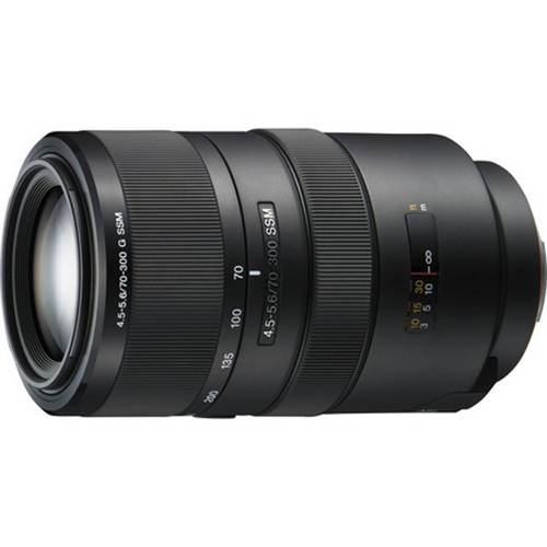 Sony SAL70300G G Series 70-300mm f/4.5-5.6 Compact Super Telephoto Zoom A-Mount Lens