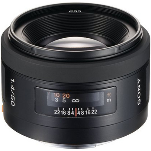 Sony SAL50F14 - 50mm f/1.4 Standard A-Mount Lens