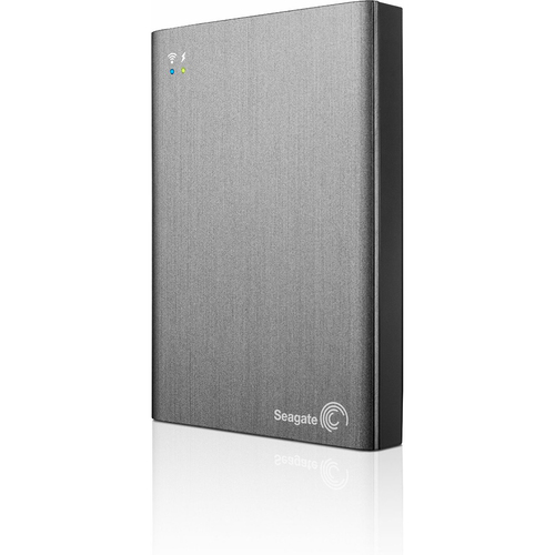 Seagate Wireless Plus 1 TB Mobile Device Storage with Built-In Wi-Fi - OPEN BOX