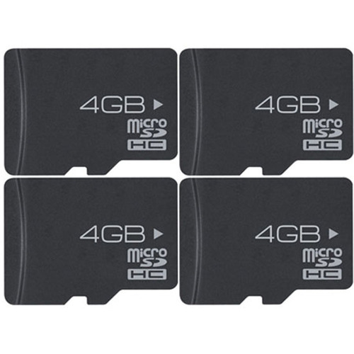 Extreme Speed 4-Pack 4 GB High-Speed MicroSD Memory Card (16 GB Total)