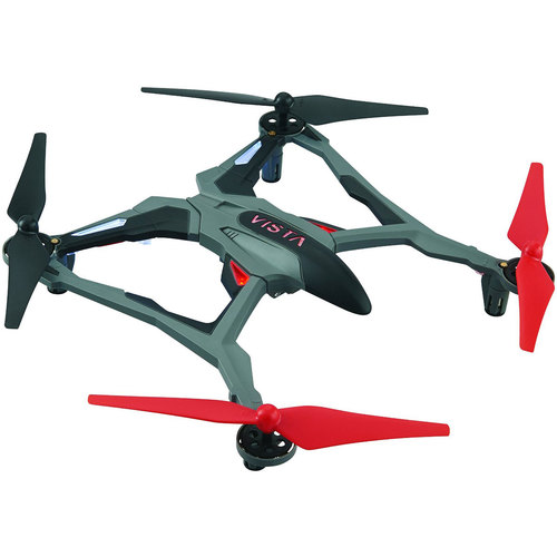 Dromida Vista UAV Ready-to-Fly Intense Performance Quadcopter RTF Drone (Red) DIDE03RR