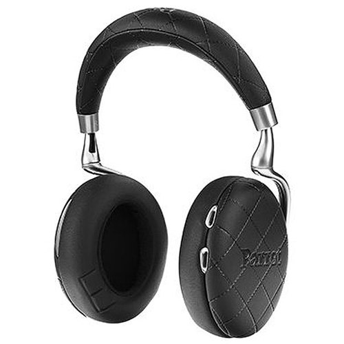 Parrot Zik 3 Wireless Bluetooth Headphones w/ Wireless Charger (Black Overstitched)