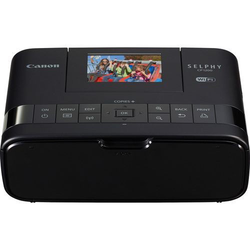 Canon Selphy CP1200 Wireless Compact Black Photo Printer