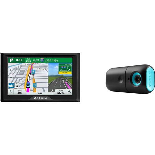 Garmin Drive 50 GPS w/ Lifetime map updates + Garmin Wireless in-car Baby/Child Monitor