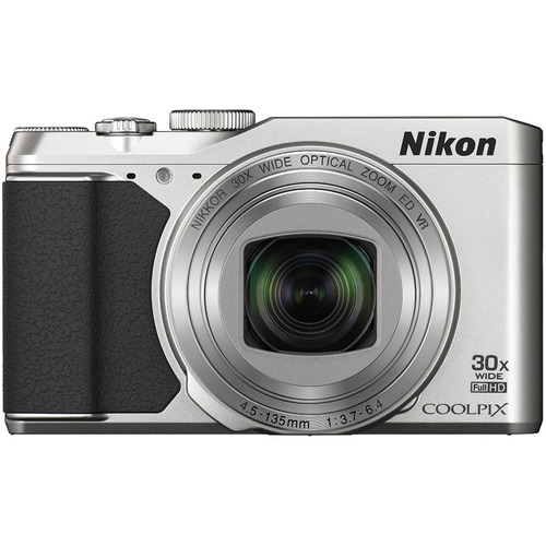 Nikon COOLPIX S9900 16MP HD 1080p 30x Opt Zoom Digital Camera - Silver (Refurbished)