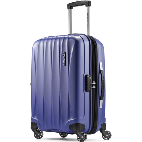 American Tourister 20` Arona Premium Hardside Spinner Luggage (Blue) - 73072-1090