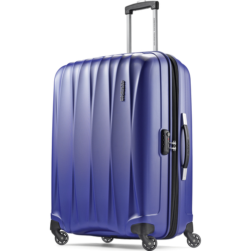 American Tourister 25` Arona Premium Hardside Spinner Luggage (Blue) - 73073-1090