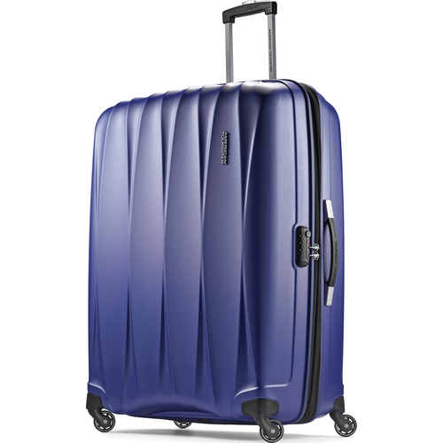 American Tourister 29` Arona Premium Hardside Spinner Luggage (Blue) - 73074-1090