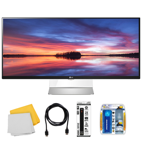 LG 34UM95-C 34` 21:9 3440 x 1440 Resolution UltraWide WQHD IPS LED Monitor with Kit