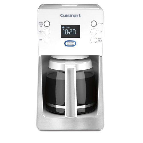 Cuisinart Perfec Temp 14-Cup Programmable Coffeemaker, White - Factory Refurbished