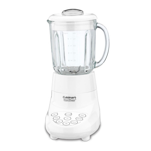 Cuisinart Smart Power 7 Speed Electric Blender, White - Factory Refurbished