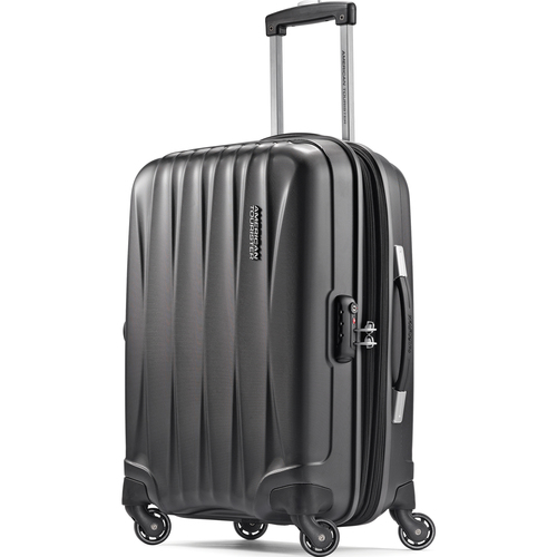 American Tourister 20` Arona Premium Hardside Spinner Luggage (Charcoal) - 73072-1776