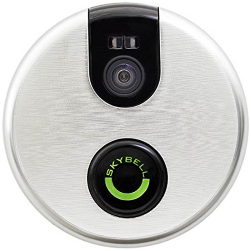 SkyBell 2.0 Wi-Fi Video Doorbell Brushed Aluminum - Silver (SB100W)