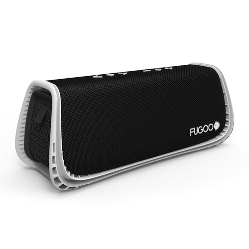 Fugoo Sport XL Portable Waterproof Speaker with Bluetooth - Black/White (FXLSPWK01)