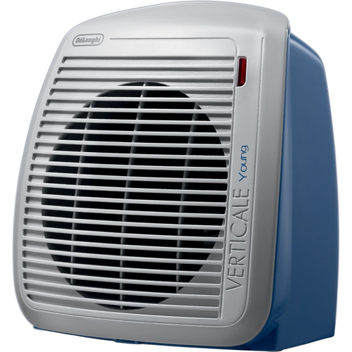 Delonghi HVY1030BL 1500-Watt Fan Heater - Blue with Gray Face Plate
