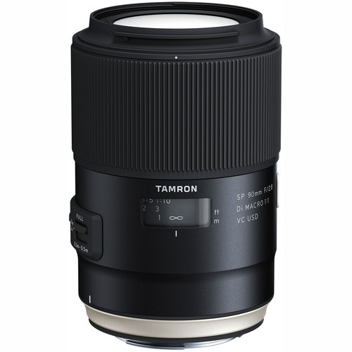 Tamron SP 90mm f/2.8 Di VC USD 1:1 Macro Lens for Canon (F017)