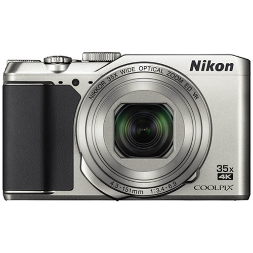 Nikon COOLPIX A900 20MP HD Digital Camera w/ 35x Optical Zoom & Built-in WiFi - Silver