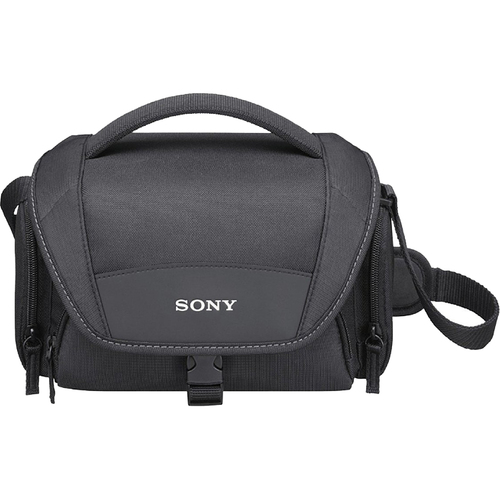 Soft Carrying Case for Cyber-Shot and Alpha Cameras (Black) - LCS-U21