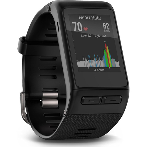 Garmin vivoactive HR GPS Smartwatch - X-Large Fit - Black (010-01605-04)