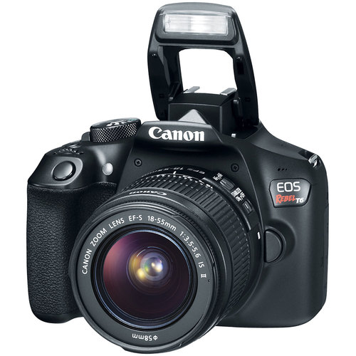 Canon EOS Rebel T6 Digital SLR Camera with EF-S 18-55mm IS II Lens Kit