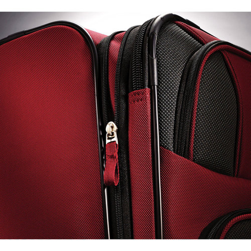 Samsonite Aspire XLite 20-Inch Expandable Carry on Spinner Luggage (Red)