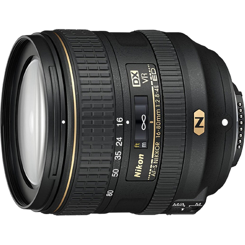 Nikon AF-S DX NIKKOR 16-80mm f/2.8-4E ED VR Lens for Nikon - OPEN BOX