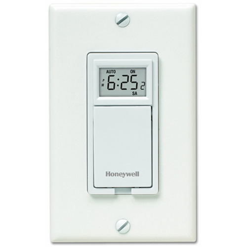 Honeywell 7-Day Programmable Light Switch Timer - White (RPLS530A1038/U)