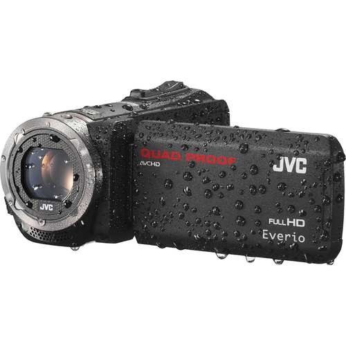 JVC GZ-R320DUS Quad Proof Black 40x Dynamic Zoom 60x Digital Zoom HD Cam - OPEN BOX
