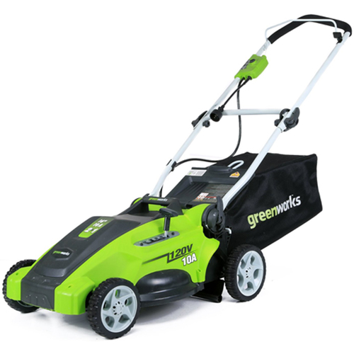 Greenworks 10 Amp 16-inch Corded Lawn Mower (25142)