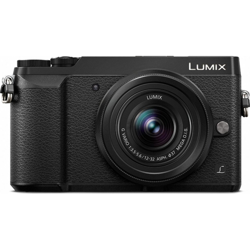 Panasonic LUMIX GX85 4K Mirrorless Interchangeable Lens Camera with 12-32mm Lens - Black