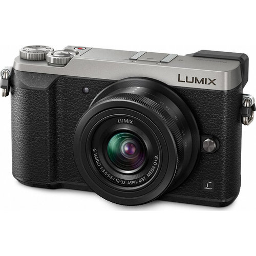Panasonic LUMIX GX85 4K Mirrorless Interchangeable Lens Camera with 12-32mm Lens - Silver