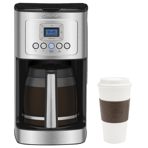 Cuisinart DCC-3200 Perfect Temp 14-Cup Programmable Coffeemaker Silver w/ Copco 16oz. Mug