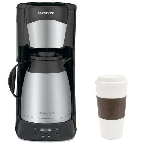 Cuisinart DTC-975BKN 12-Cup Programmable Thermal Coffeemaker (Black) w/ Copco 16oz. Mug