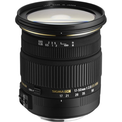 Sigma 17-50mm f/2.8 EX DC OS HSM FLD Standard Zoom Lens for Canon DSLR Camera