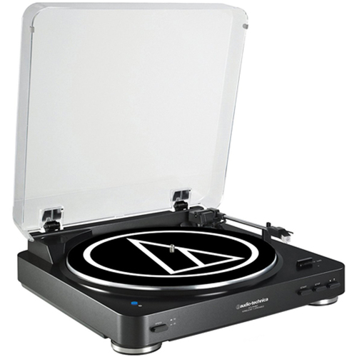 Audio-Technica Fully Automatic Bluetooth Wireless Belt-Drive Stereo Turntable - Black