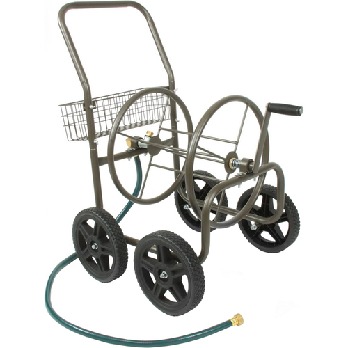 Liberty Garden 4-Wheel Hose Cart in Bronze - 871-S