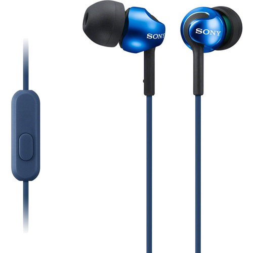 Sony Step-Up EX Series In-Ear Headphones in Blue - MDREX110AP