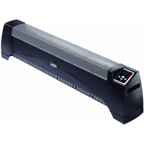 Lasko 1500 Watt Digital Low-Profile Heater in Black (5624) 