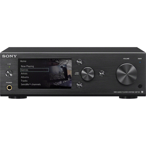 Sony HAP-S1/B 500GB HDD Hi-Resolution Black Music Player System