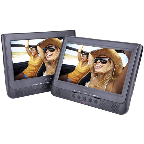 Sylvania SDVD1037 10.1` Dual Screen Portable DVD Player