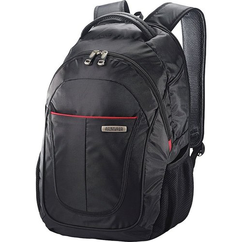 American Tourister Meridian Business Laptop Backpack (Jet Black)