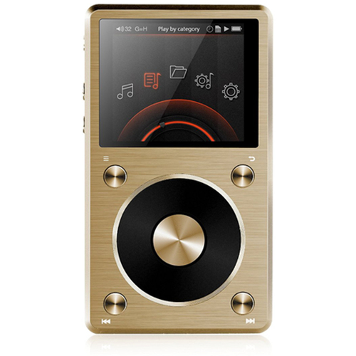 FiiO X5-II High Resolution Lossless Music Player - Gold
