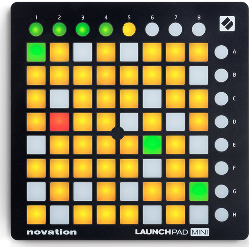 Novation Launchpad Mini Compact USB Grid Controller for Ableton Live, MK2 Version