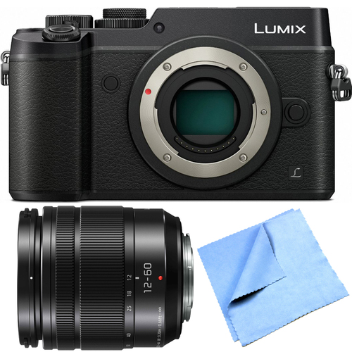 Panasonic DMC-GX8KBODY LUMIX GX8 4K Interchangeable Lens Camera w/ 12-60mm Lens Bundle