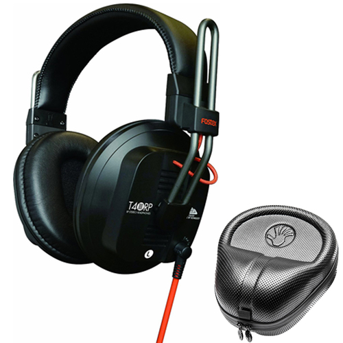 Fostex Professional Studio Headphones - Closed w/ Slappa HardBody Headphone Case